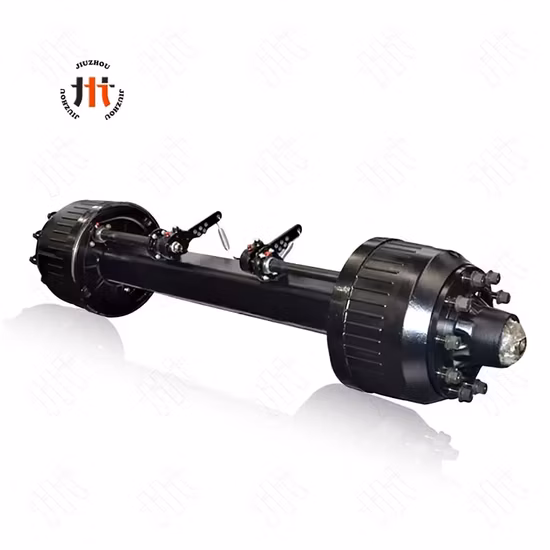 ドイツのセミトレーラーで使用されるホットセールサスペンションパーツリア10スタブアクスル